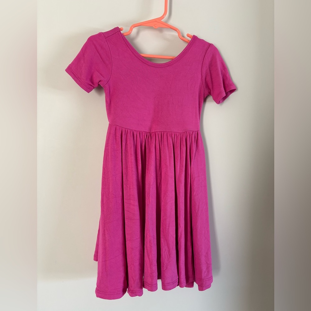 Kyte BABY Raspberry Pink Toddler Twirl Dress